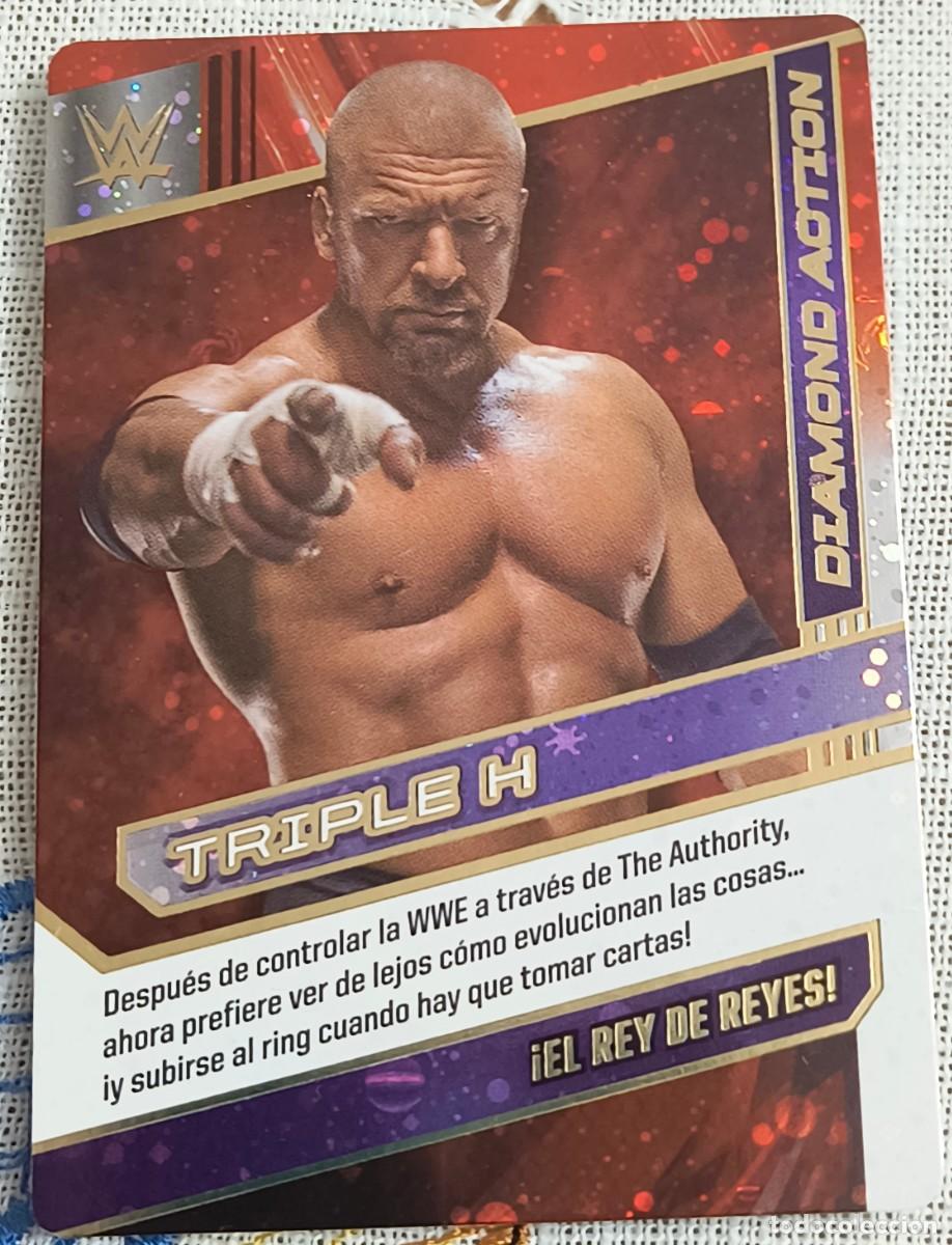 Trading Cards: TRADING CARD | WWE - PANINI #68 TRIPLE H - DIAMOND ACTION (2016)