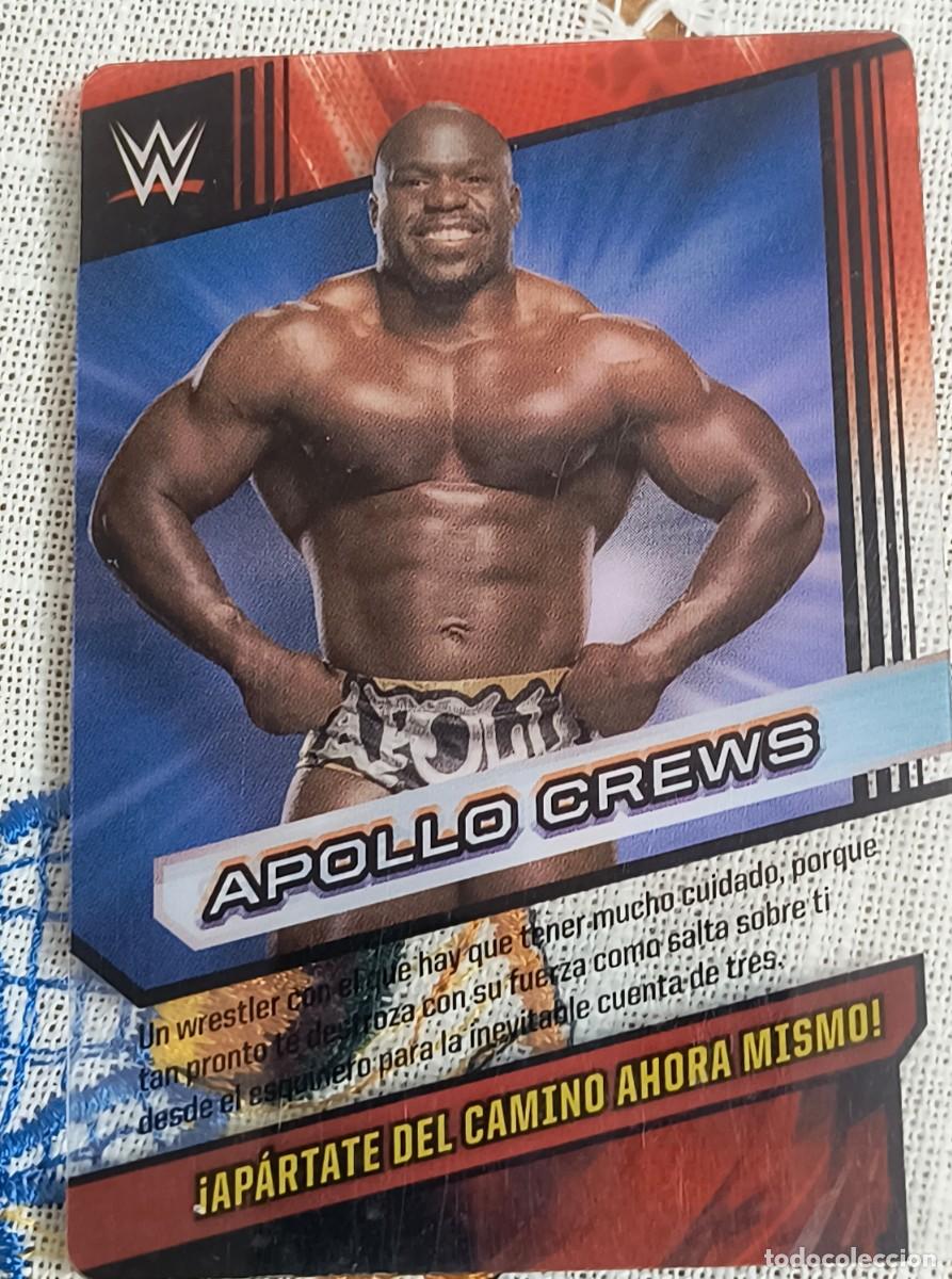Trading Cards: TRADING CARD | WWE - PANINI #037 APOLLO CREWS - (2016)