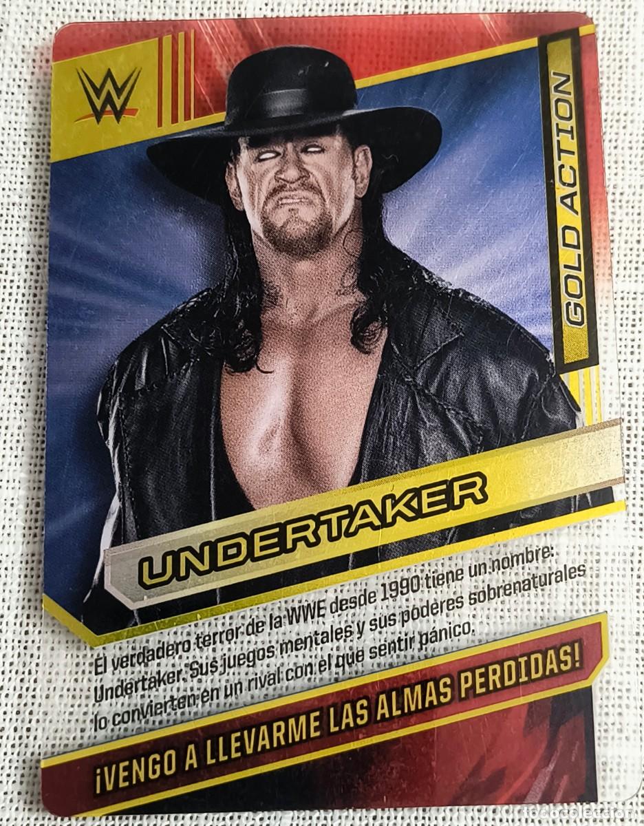 Trading Cards: TRADING CARD | WWE - PANINI #071 UNDERTAKER / GOLD ACTION - (2016)