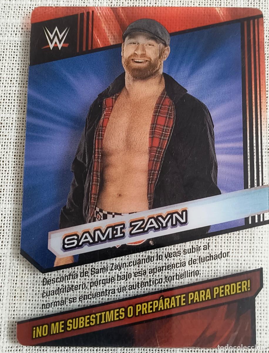 Trading Cards: TRADING CARD | WWE - PANINI #036 SAMI ZAYN - (2016)