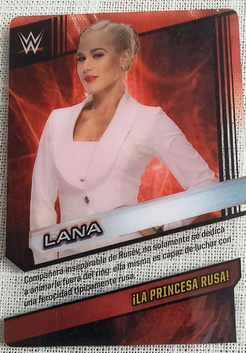 Trading Cards: TRADING CARD | WWE - PANINI #100 LANA - (2016)