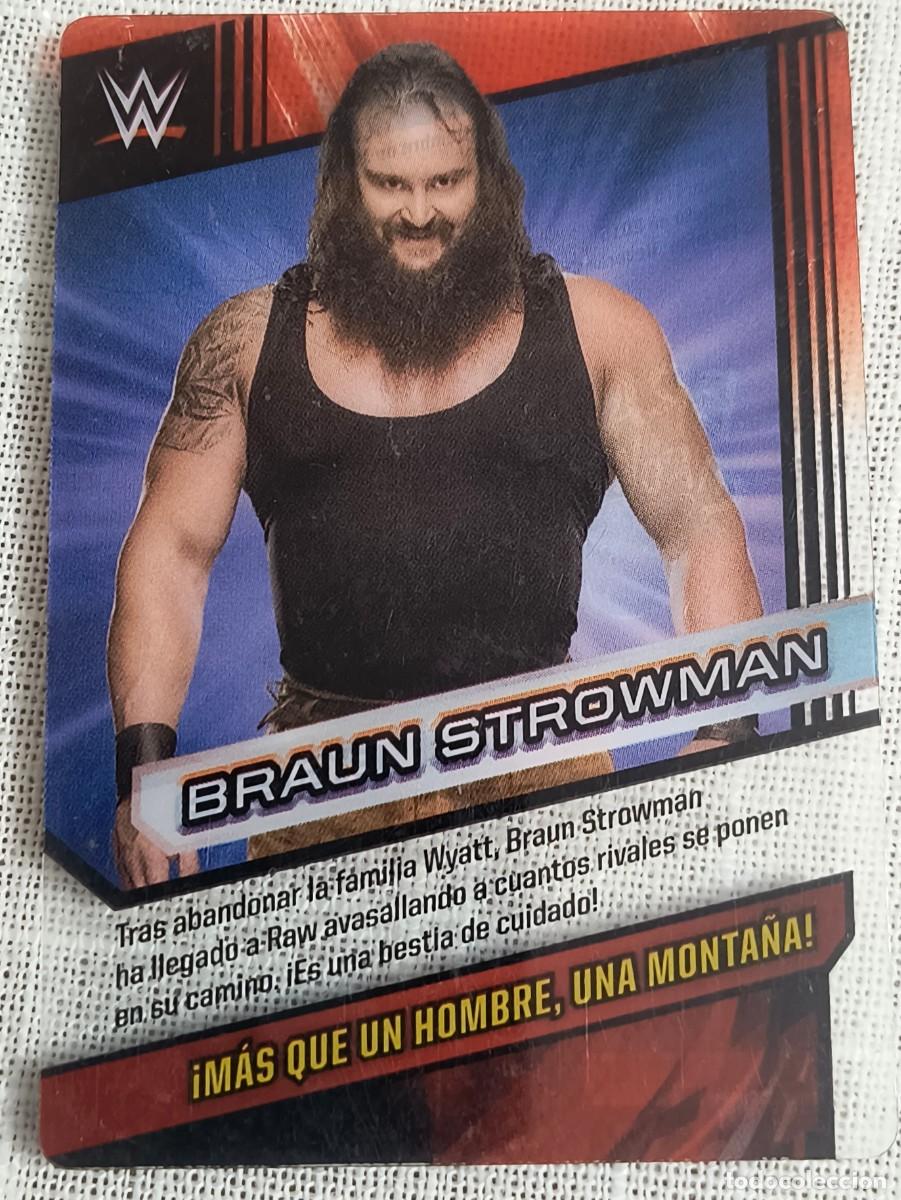Trading Cards: TRADING CARD | WWE - PANINI #089 BRAUN STROWMAN - (2016)