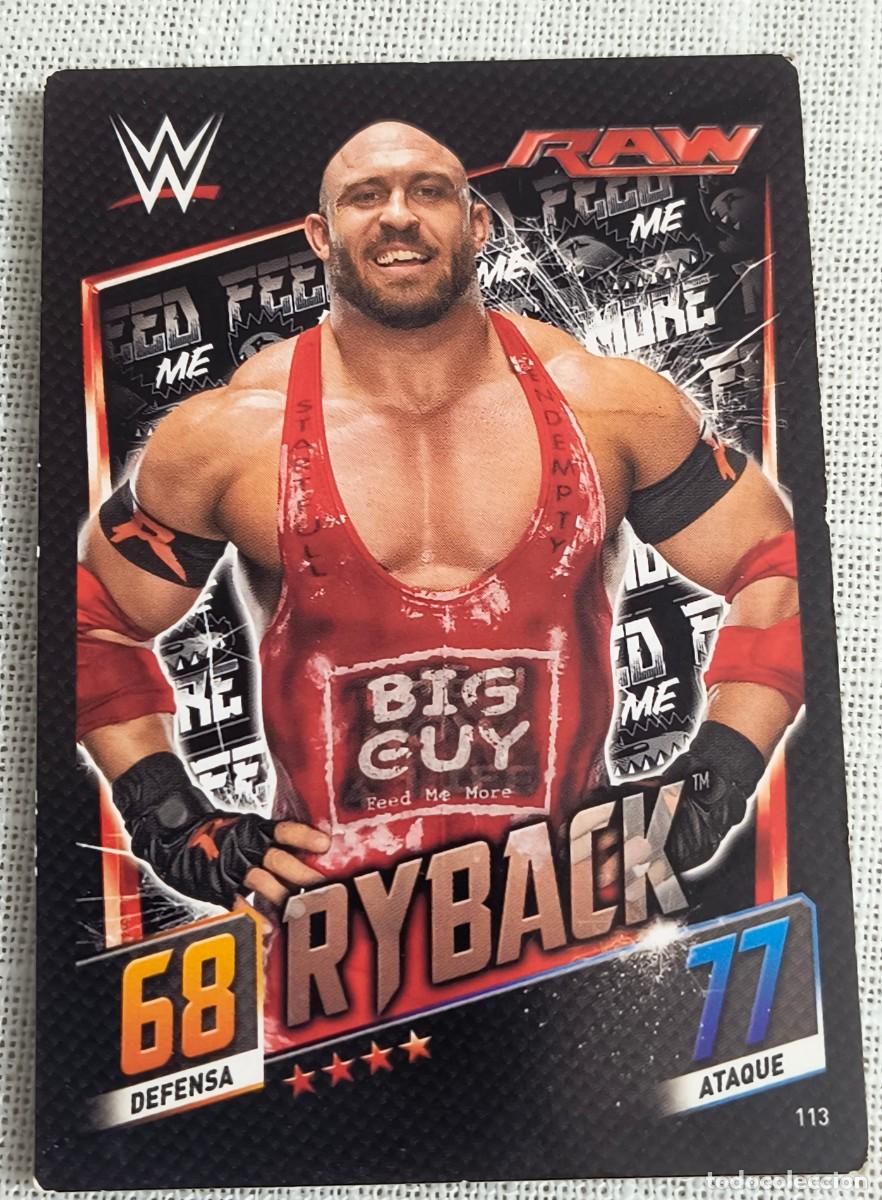 Trading Cards: TRADING CARD | WWE / RAW -SLAM ATTACK #113 RYBACK - (2015)