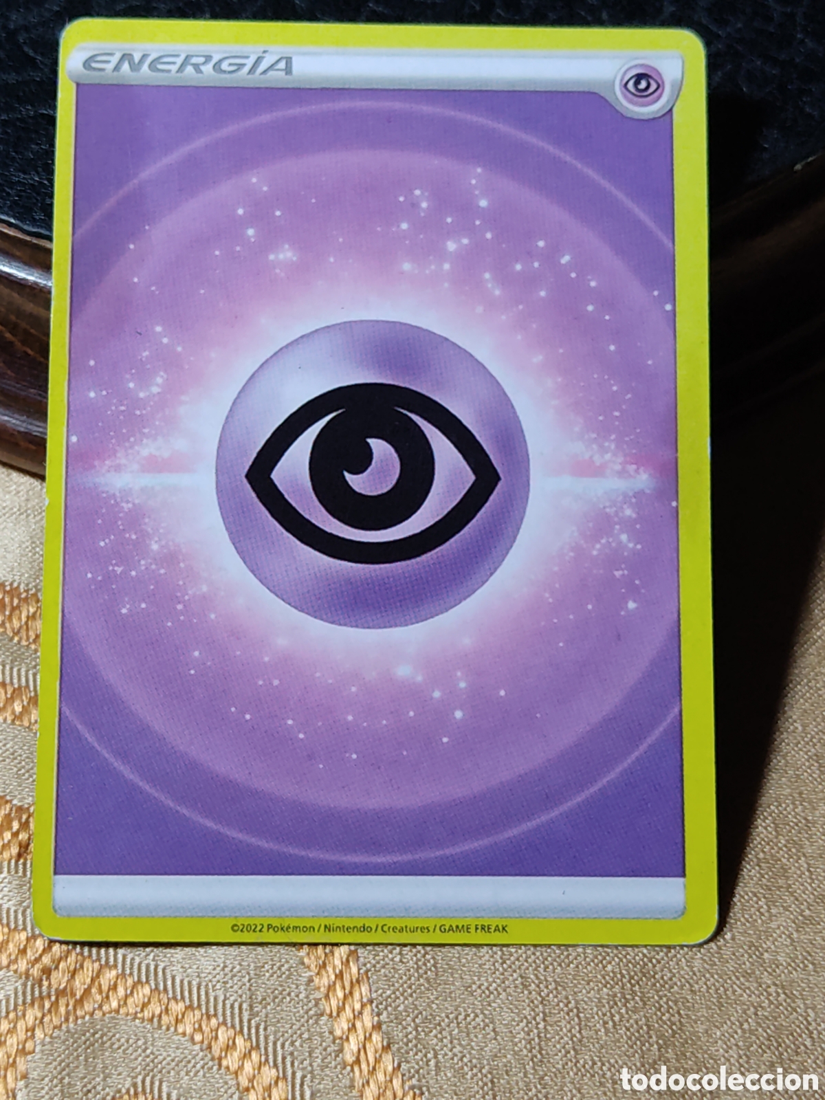Trading Cards: Carta Pok&eacute;mon Energ&iacute;a psiquica.
