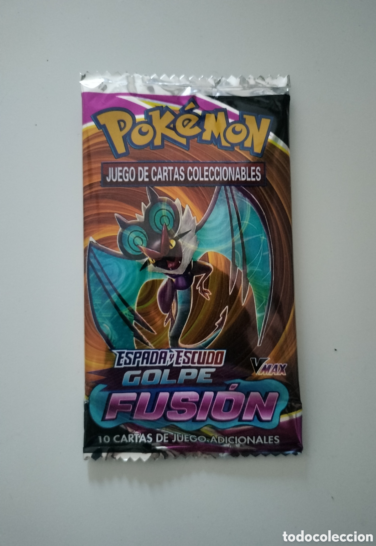 Trading Cards: SOBRE SIN ABRIR POKEMON ESPADA Y ESCUDO GOLPE FUSI&Oacute;N JUEGO DE CARTAS ADICIONALES