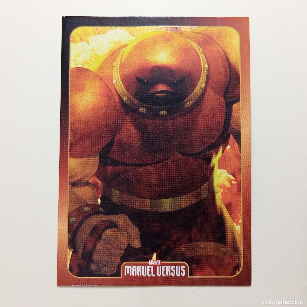 Trading Cards: ⚜️ 135. Juggernaut. Marvel Versus. Panini official trading cards 2022. Mint State