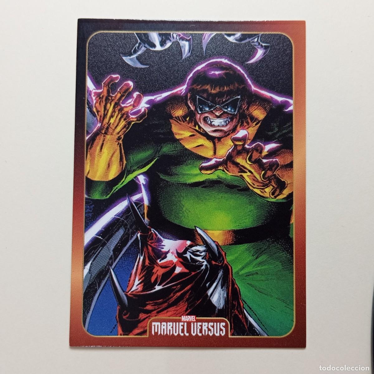 Trading Cards: ⚜️ 129. Dr. Octopus. Marvel Versus. Panini official trading cards 2022. Mint State