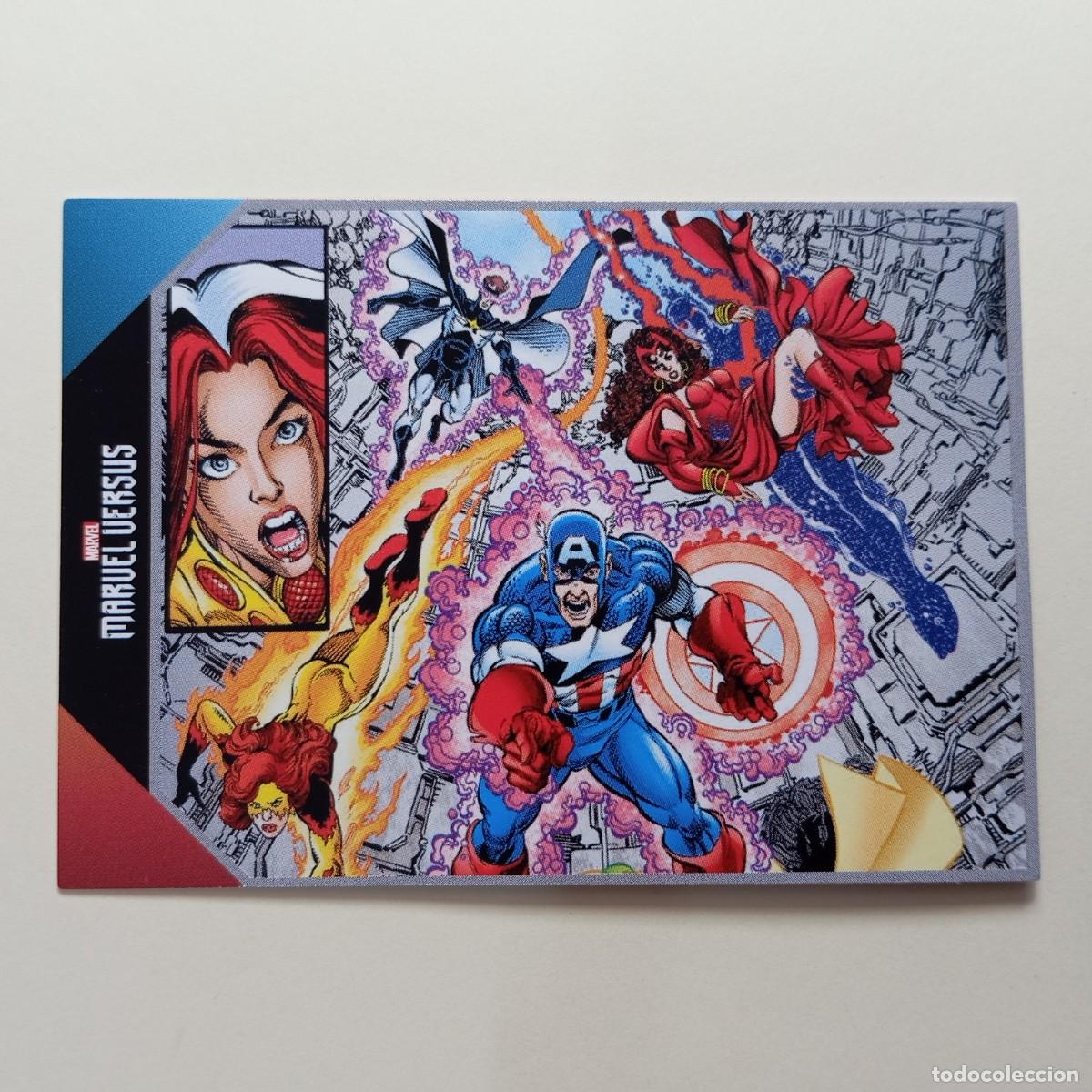 Trading Cards: ⚜️ 152. Action Card. Marvel Versus. Panini official trading cards 2022. Mint State