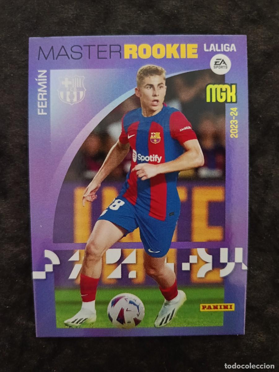 Trading Cards: MGK 2023-24. FERM&Iacute;N &rdquo;MASTER ROOKIE&rdquo; FC. BARCELONA
