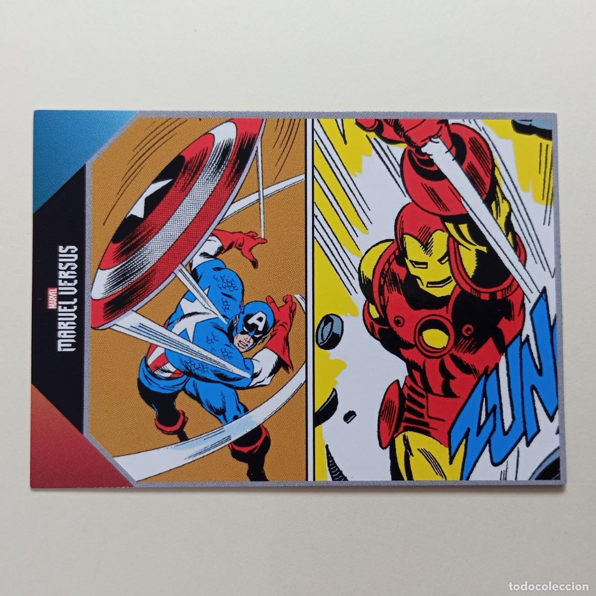 Trading Cards: ⚜️ 166 (A). Action Card. Marvel Versus. Panini official trading cards 2022. Mint State