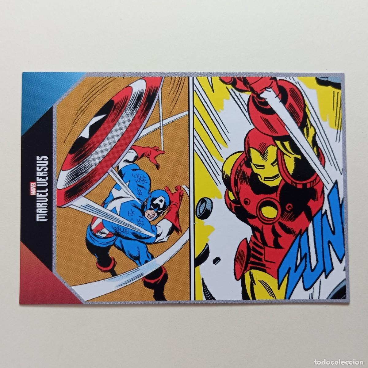 Trading Cards: ⚜️ 166 (B). Action Card. Marvel Versus. Panini official trading cards 2022. Mint State