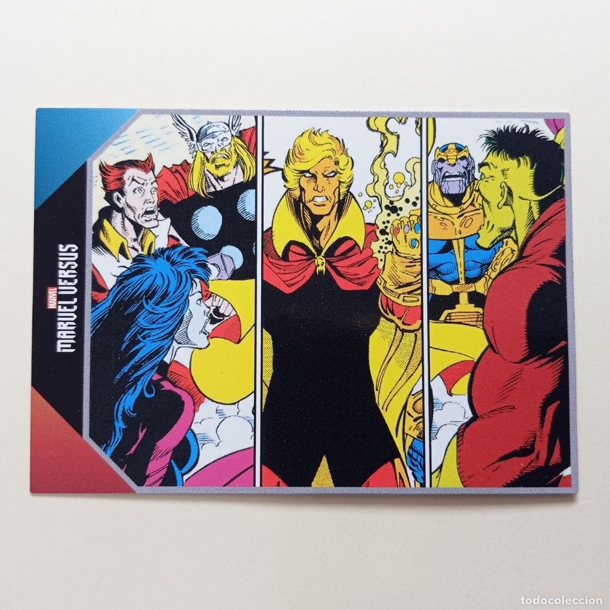 Trading Cards: ⚜️ 168 (A). Action Card. Marvel Versus. Panini official trading cards 2022. Mint State