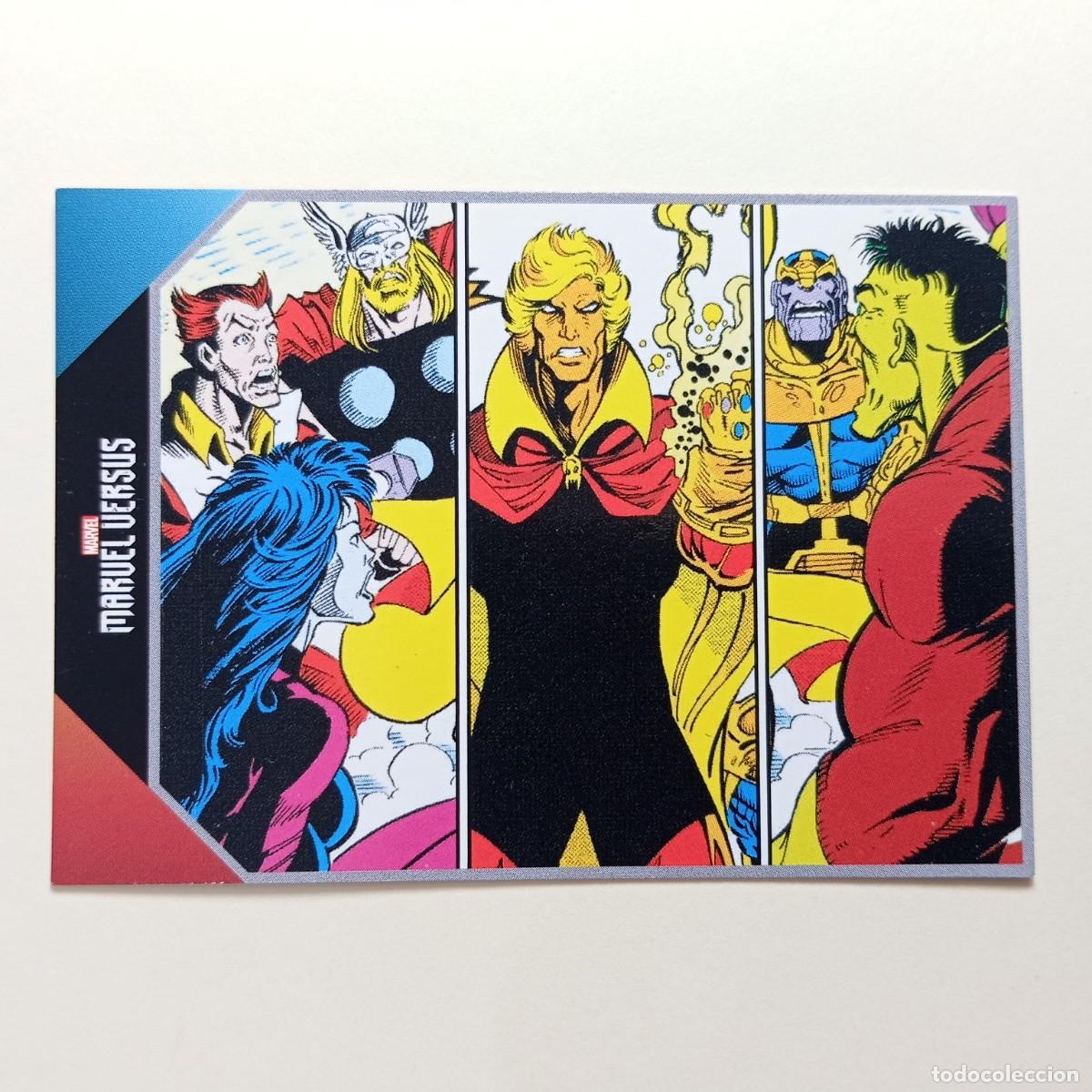 Trading Cards: ⚜️ 168 (B). Action Card. Marvel Versus. Panini official trading cards 2022. Mint State