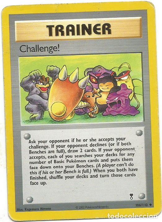 Trading Cards: TRAINER - POK&Eacute;MON - INGLES - ANTIGUA CARD