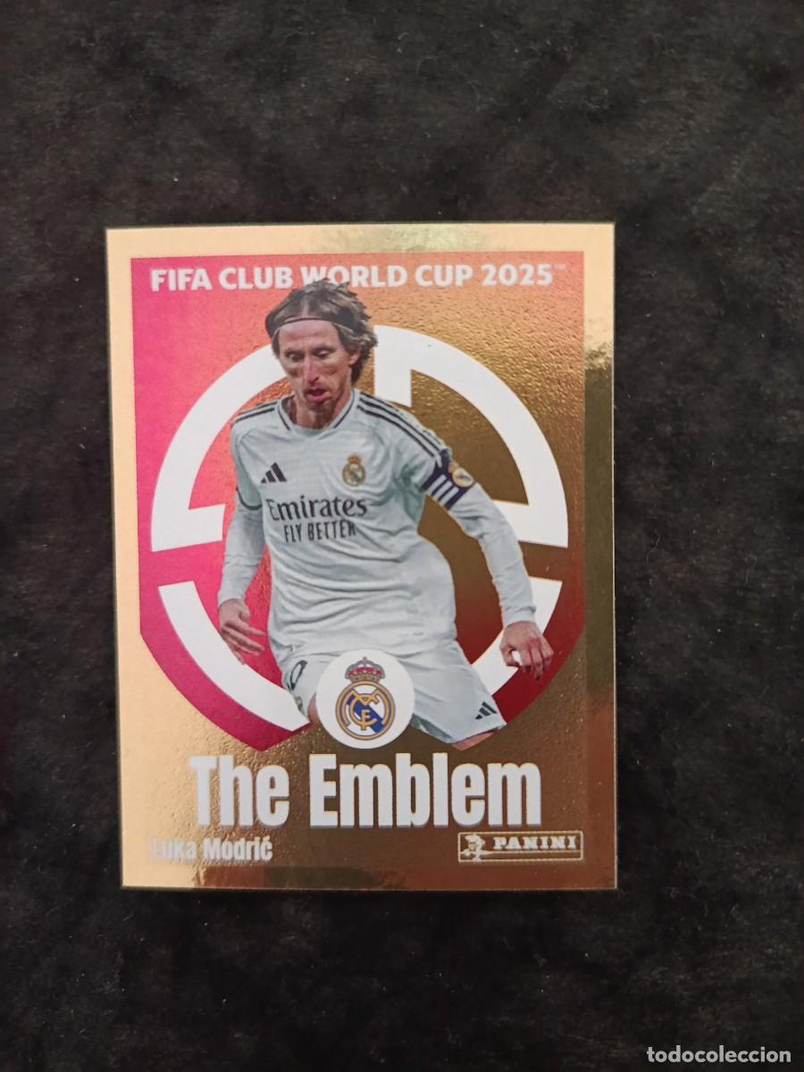 Trading Cards: CLUB WORLD CUP 2025. #490 LUKA MODRIC &rdquo;THE EMBLEM&rdquo; NUEVO DE SOBRE