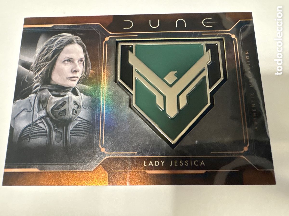 Trading Cards: 2025 Topps Dune. Medall&oacute;n Lady Jessica MCM-LA