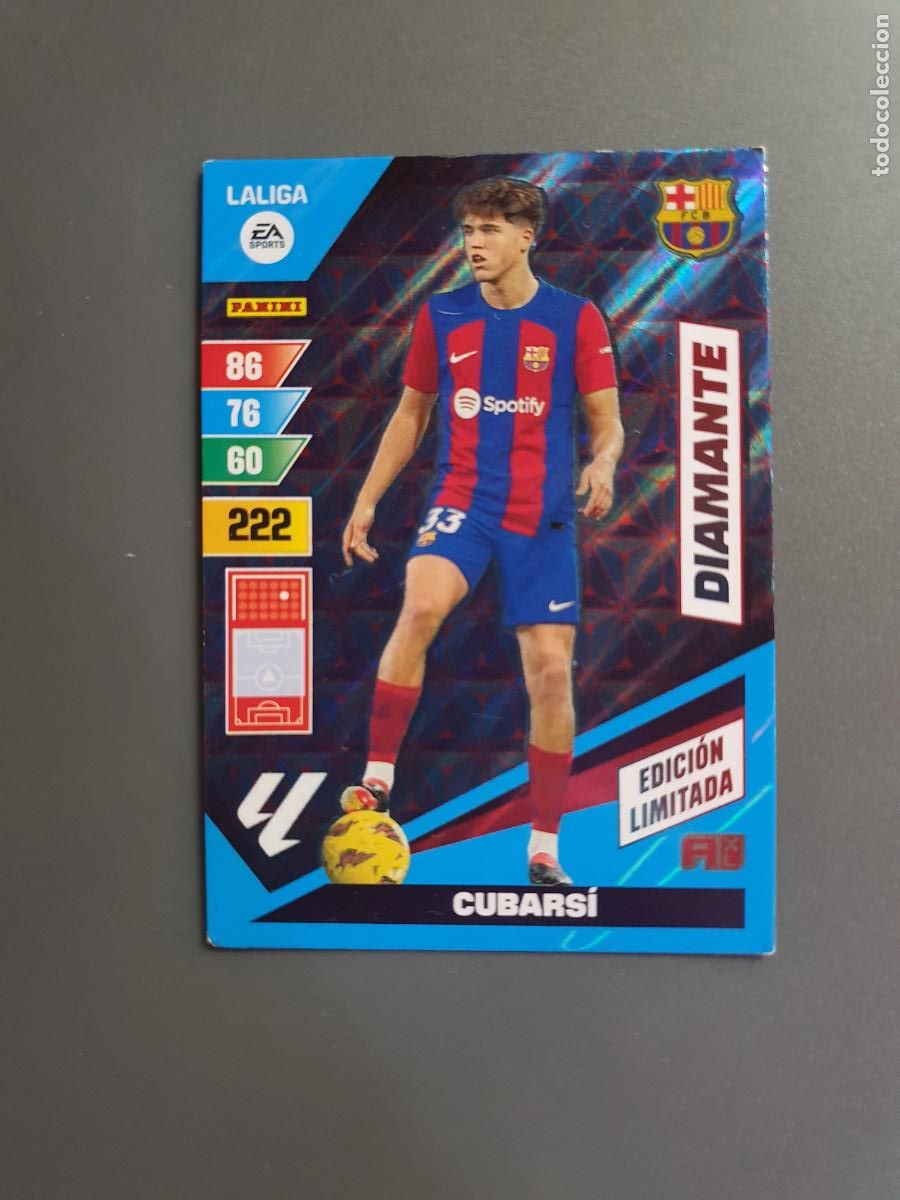 Trading Cards: PAU CUBARSI EDICION LIMITADA BARCELONA FUTBOL LIGA - CARTA CROMO PANINI ADRENALYN XL 2023 2024