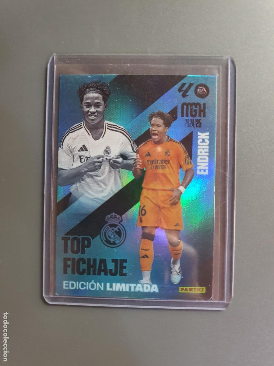 Trading Cards: ENDRICK ED LIMITADA MADRID FUTBOL LIGA - CARTA CROMO PANINI MEGACRACKS MGK 2024 2025