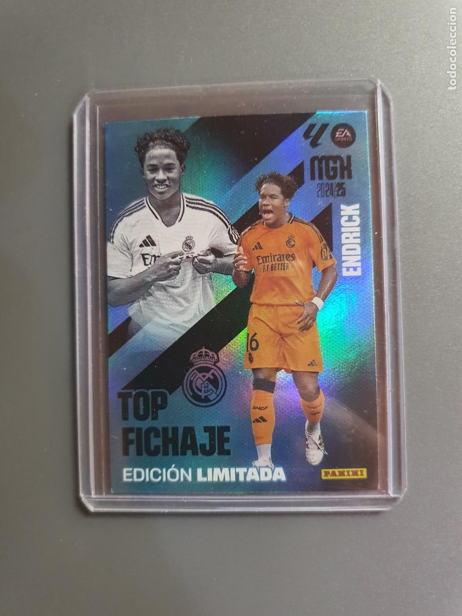 Trading Cards: ENDRICK ED LIMITADA MADRID FUTBOL LIGA - CARTA CROMO PANINI MEGACRACKS MGK 2024 2025