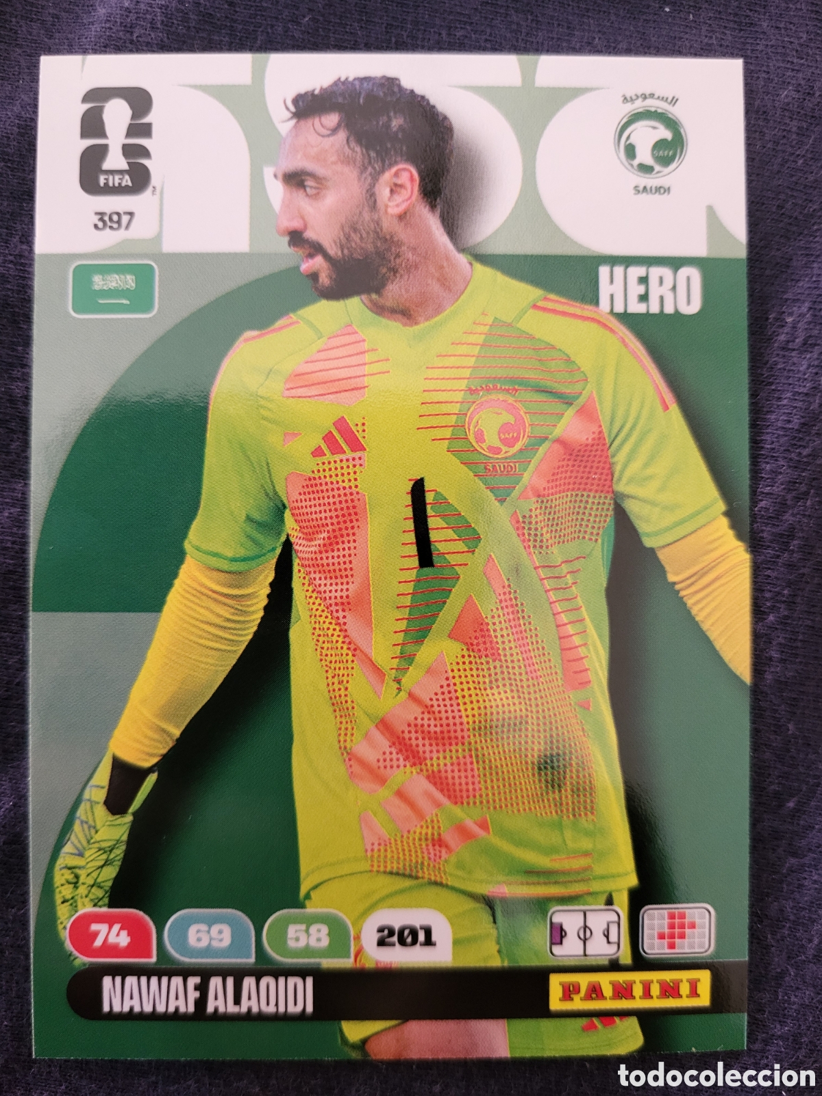 Trading Cards: 397 Nawaf Alaqidi / Adrenalyn XL World Cup 2026
