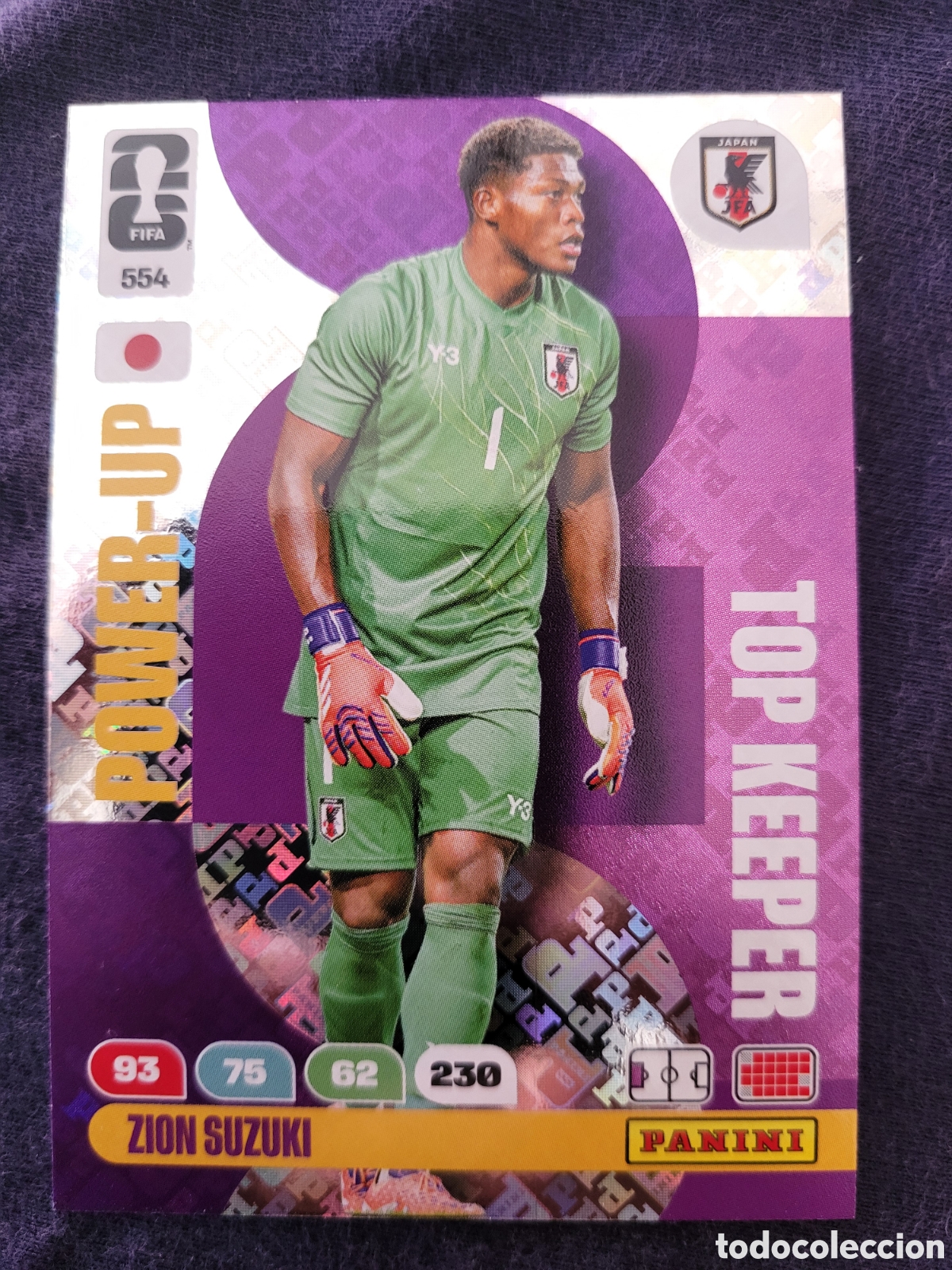 Trading Cards: 554 Zion Suzuki Top Keeper / Adrenalyn XL World Cup 2026