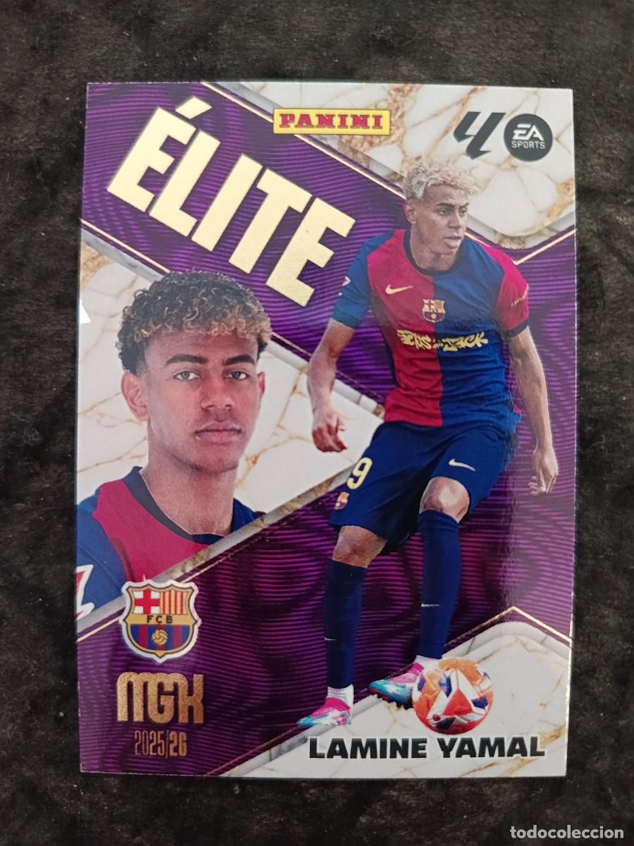 Trading Cards: MGK 2025/26. #9 LAMINE YAMAL &rdquo;&Eacute;LITE&rdquo;. FC. BARCELONA