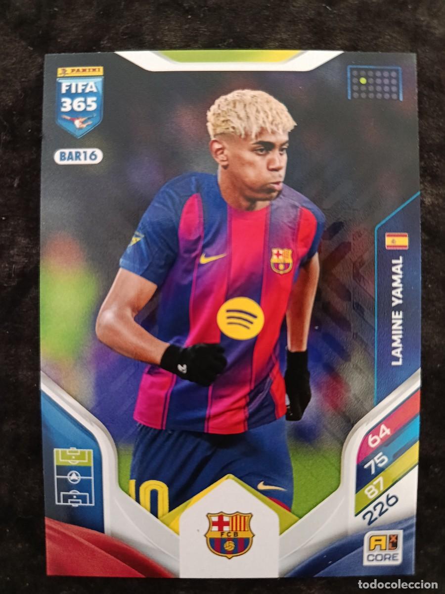 Trading Cards: FIFA 365 ADRENALYN XL 2026. #BAR 16. LAMINE YAMAL. FC. BARCELONA