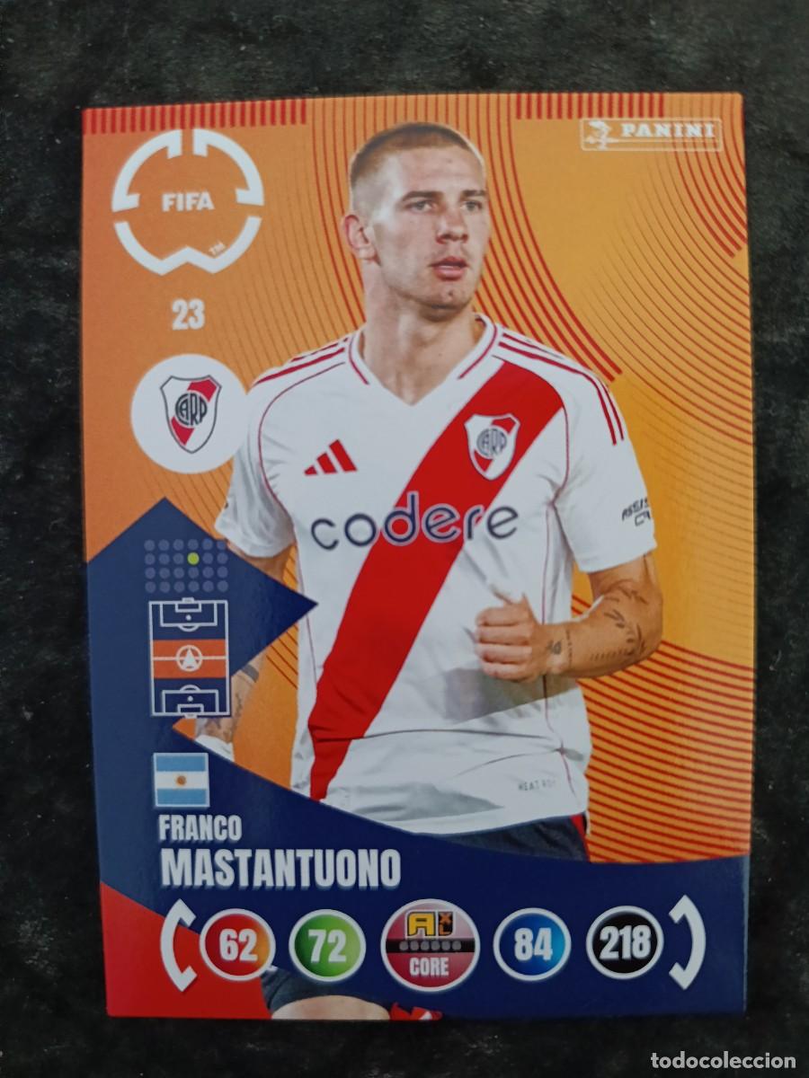 Trading Cards: ADRENALYN XL FIFA CLUB WORLD CUP 2025. #23. FRANCO MASTANTUONO. RIVER PLATE