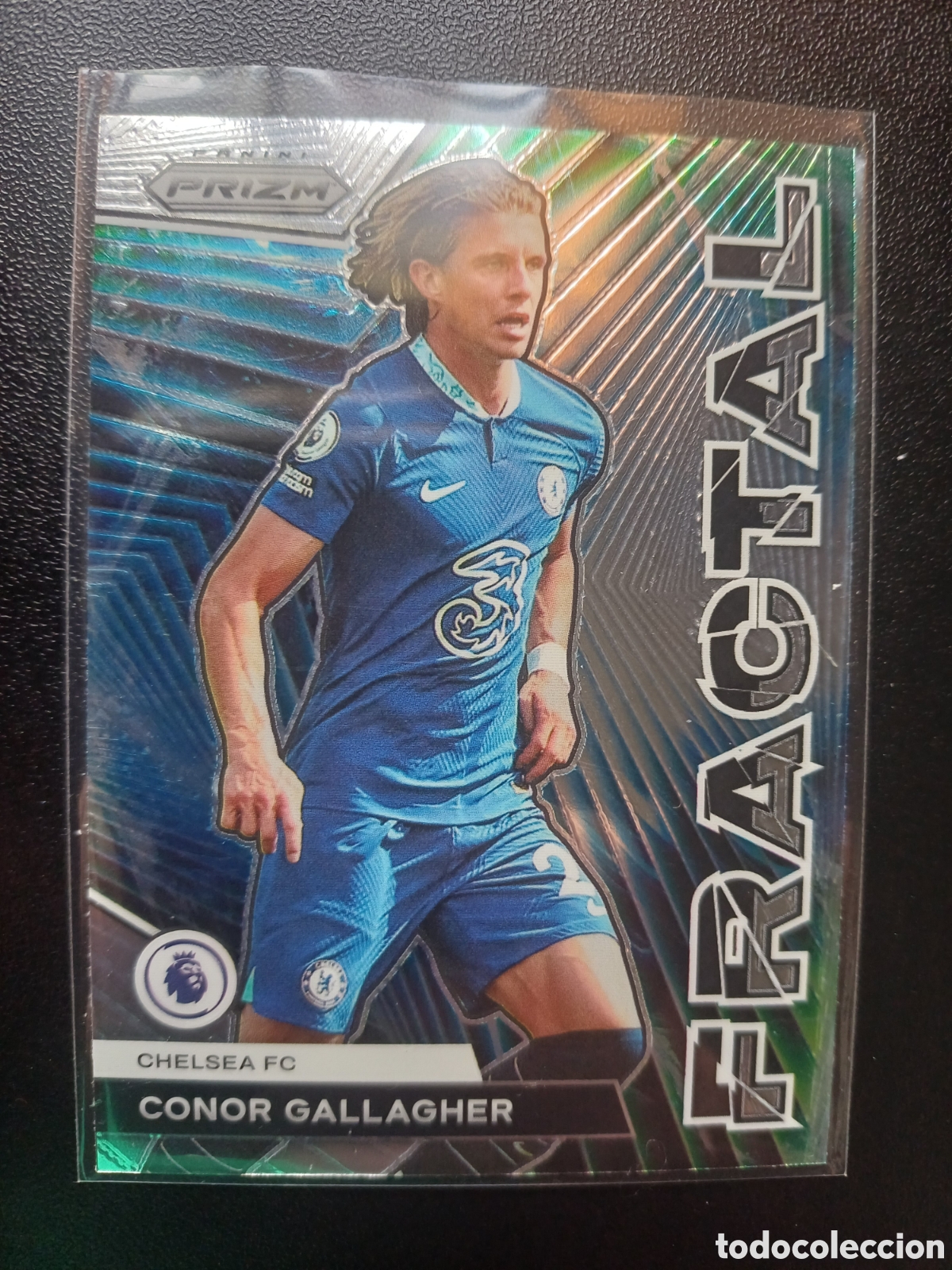 Trading Cards: #08 CONOR GALLAGHER CHELSEA FC FRACTAL PANINI PRIZM PREMIER LEAGUE 2022-23