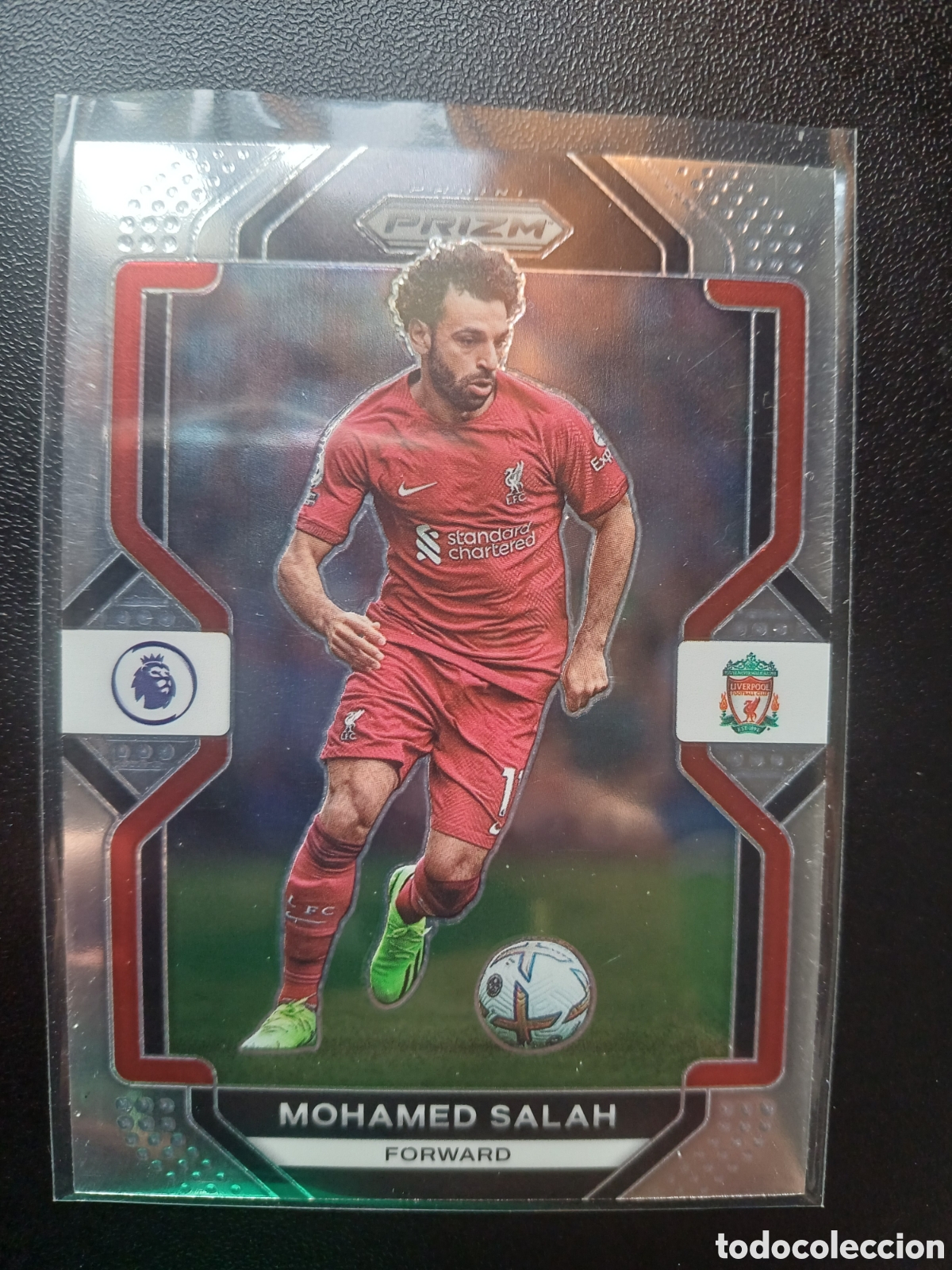 Trading Cards: #183 MOHAMED SALAH LIVERPOOL FC PANINI PRIZM PREMIER LEAGUE 2022-23