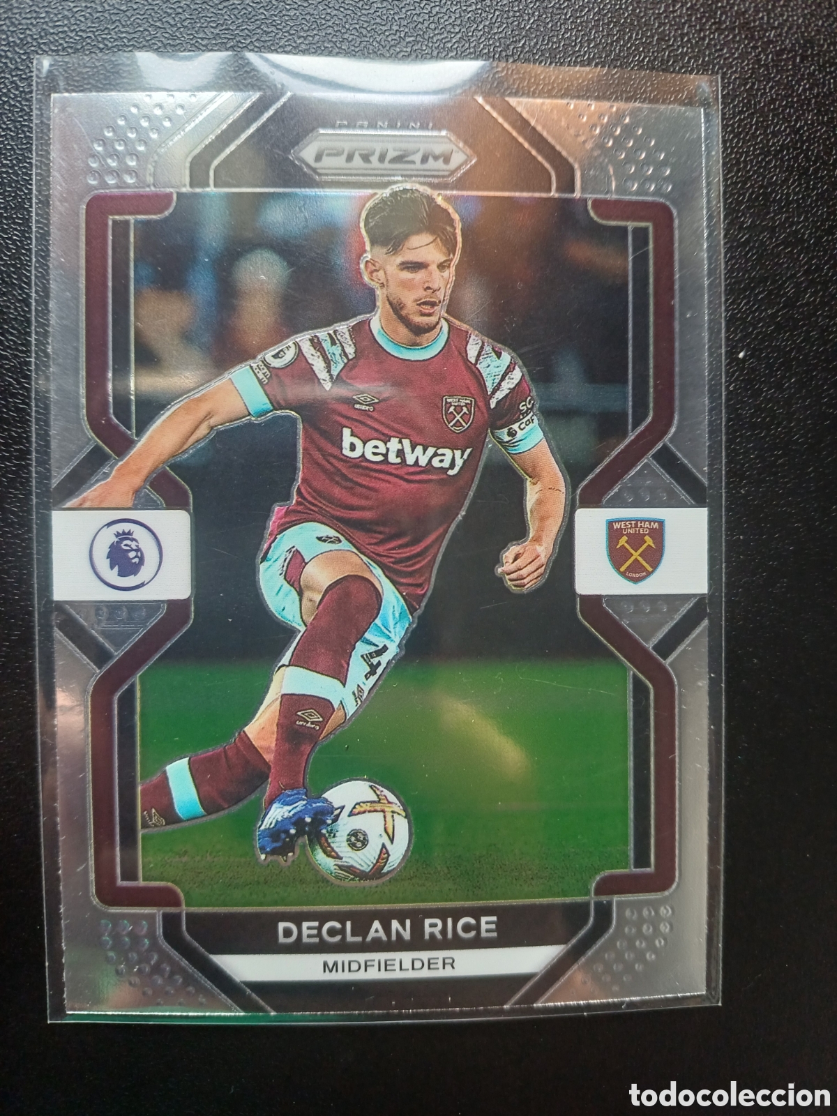 Trading Cards: #046 DECLAN RICE WEST HAM UNITED PANINI PRIZM PREMIER LEAGUE 2022-23