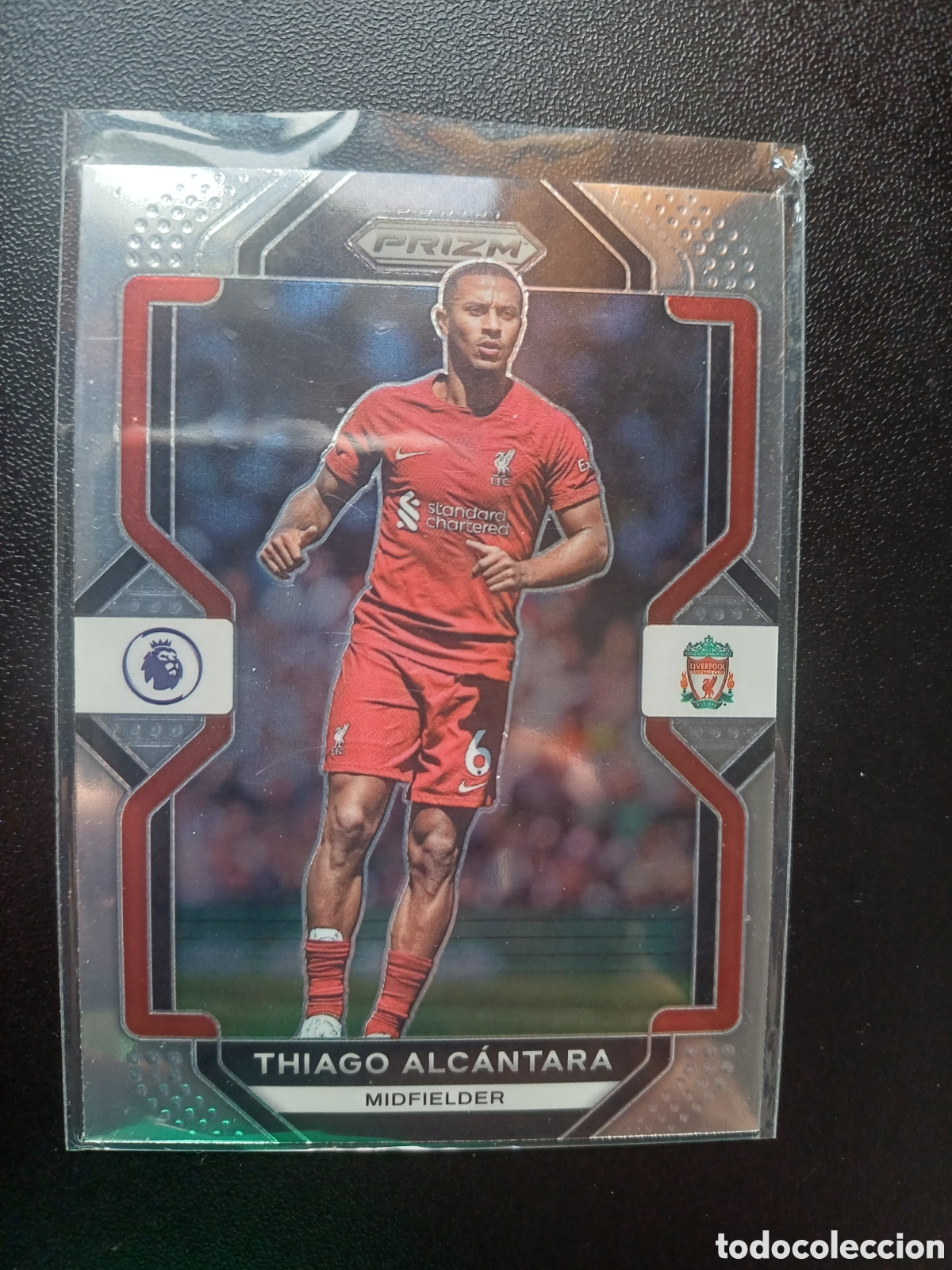 Trading Cards: #197 THIAGO ALCANTARA LIVERPOOL FC PANINI PRIZM PREMIER LEAGUE 2022-23