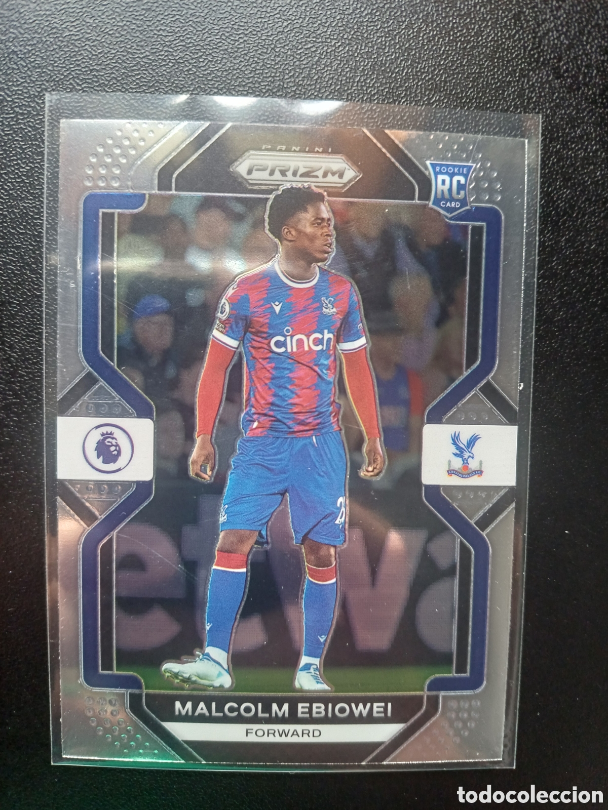 Trading Cards: #031 MALCOM EBIOWEI CRYSTAL PALACE PANINI PRIZM PREMIER LEAGUE 2022-23