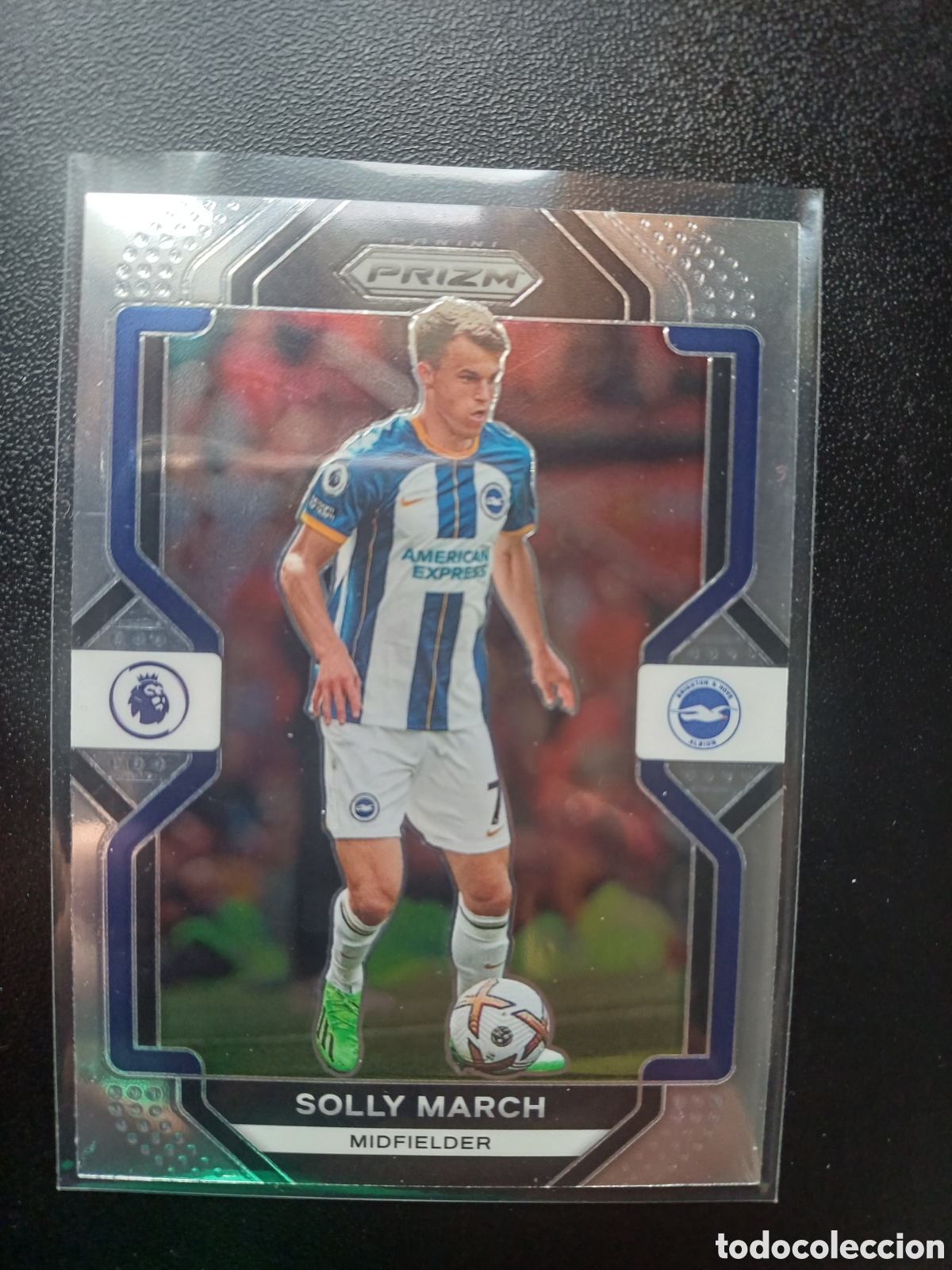 Trading Cards: #298 SOLLY MARCH BRIGHTON & HOVE ALBION PANINI PRIZM PREMIER LEAGUE 2022-23
