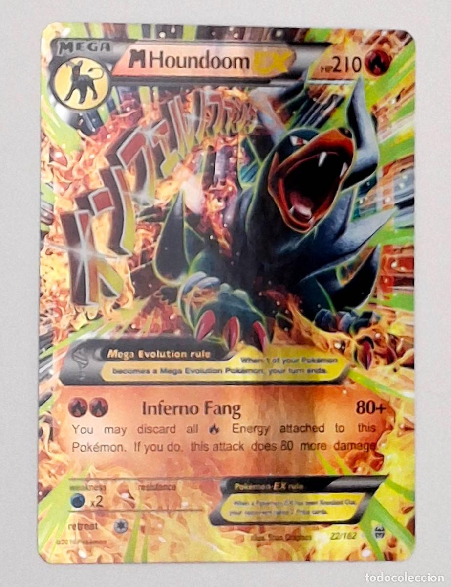 Trading Cards: Pok&eacute;mon M Houndoom EX, expansi&oacute;n XY - BREAKthrough, 22/162, brillo met&aacute;lico