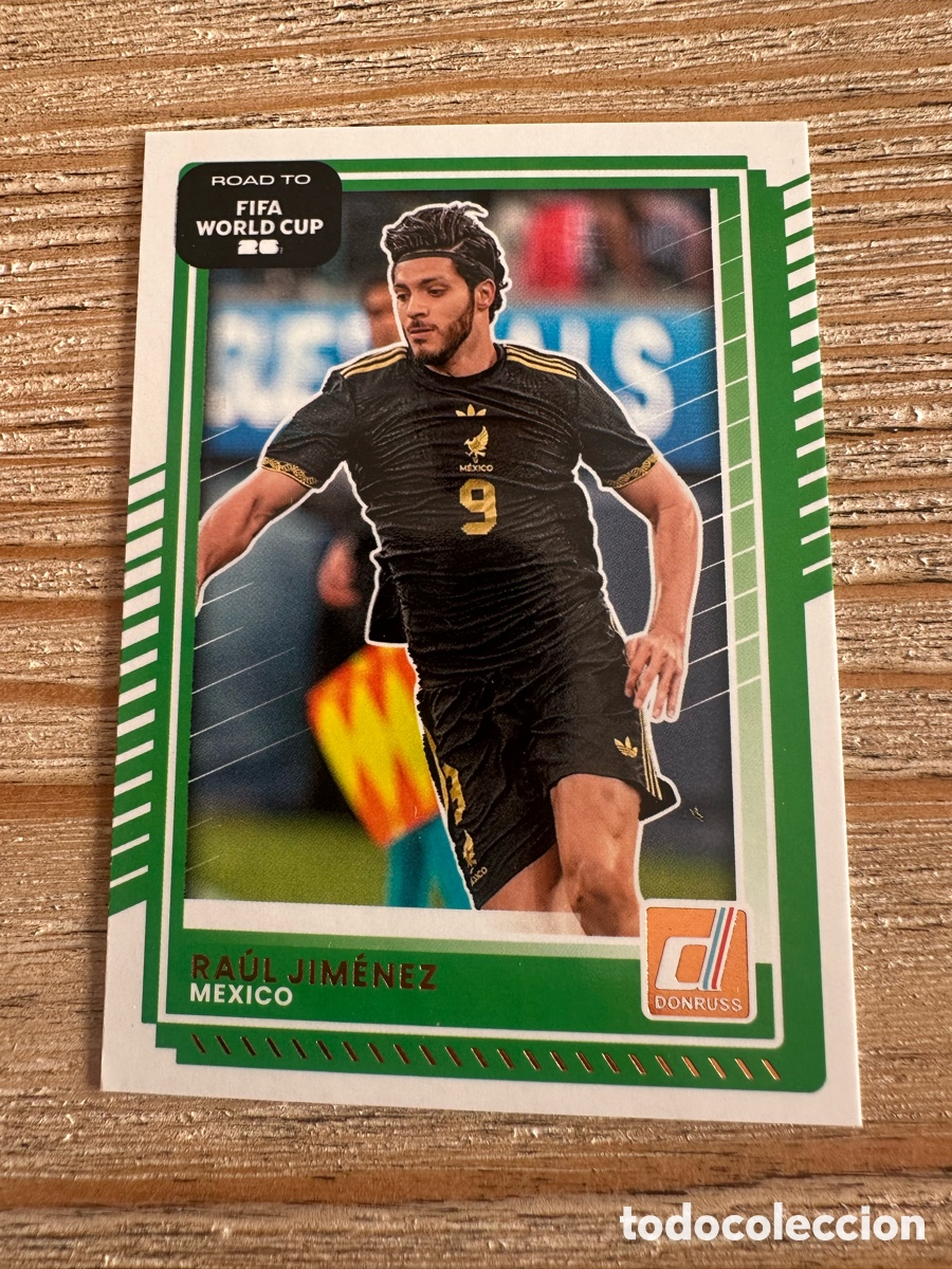 Trading Cards: RAUL JIMENEZ MEXICO 74 DONRUSS ROAD TO WORLD CUP PANINI MUNDIAL WORLD CUP 2026 USA CAN MEX