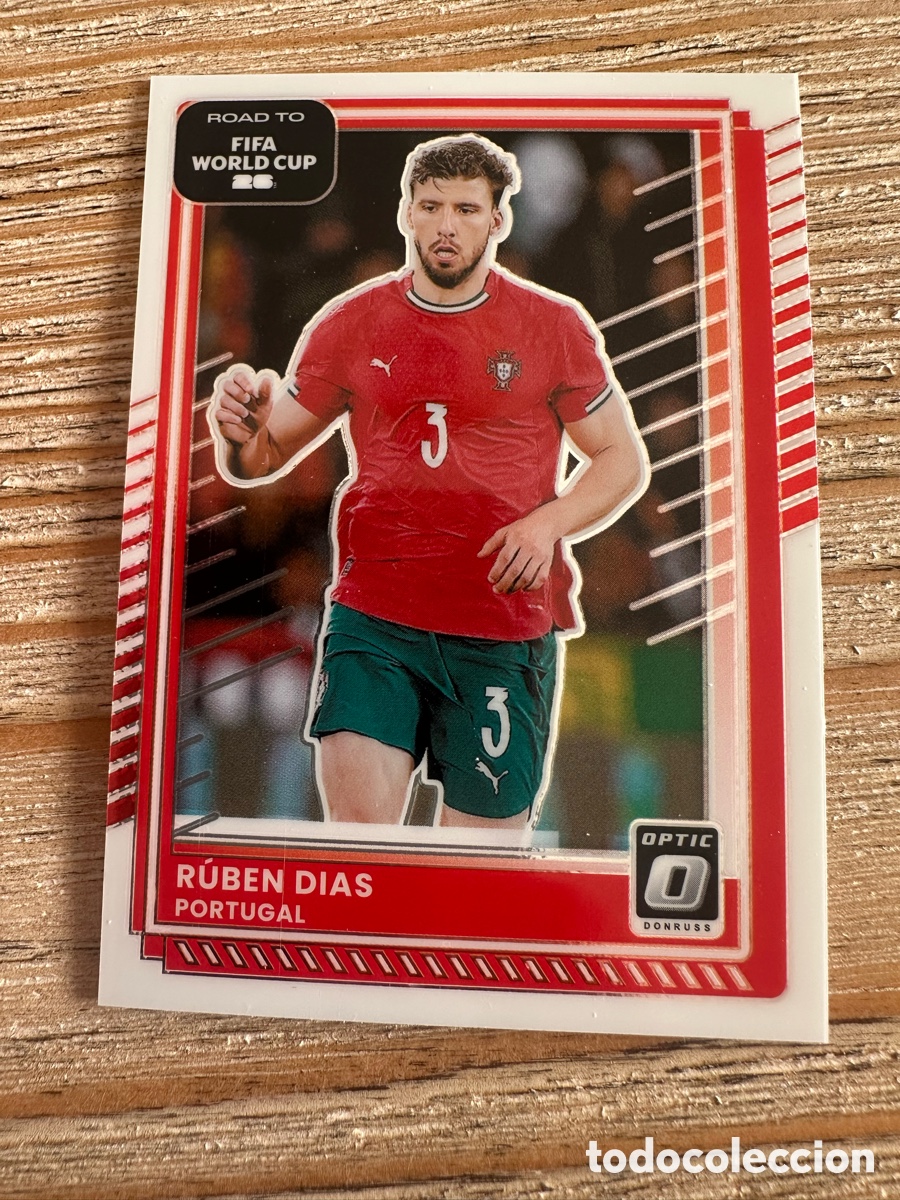 Trading Cards: RUBEN DIAS PORTUGAL 93 OPTICAL DONRUSS ROAD TO WORLD CUP PANINI MUNDIAL WORLD CUP 2026 USA CAN MEX