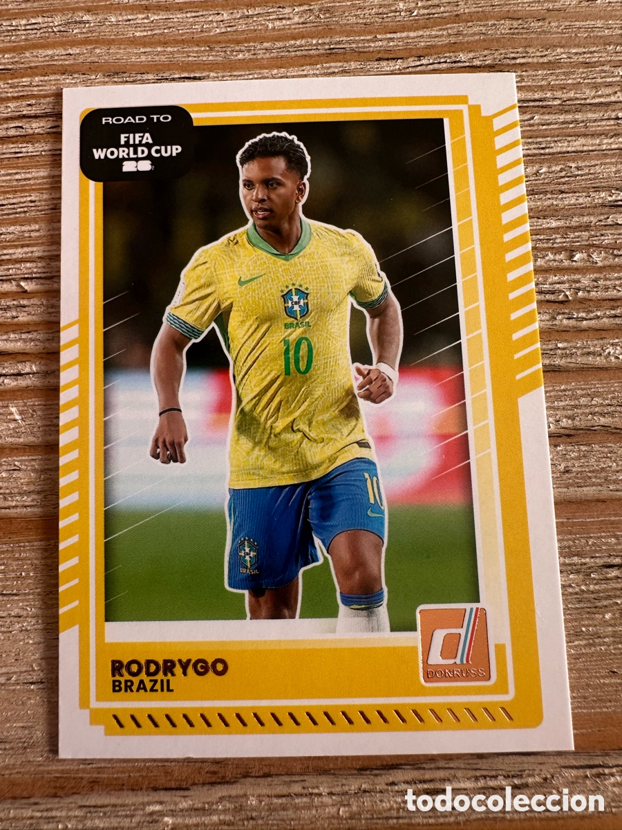 Trading Cards: RODRYGO BRASIL 183 DONRUSS ROAD TO FIFA WORLD CUP 26 MUNDIAL USA CAN MEX 2026 PANINI