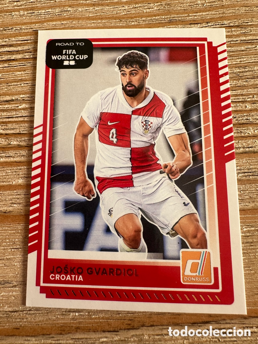 Trading Cards: JOSKO GVARDIOL CROACIA 57 DONRUSS ROAD TO FIFA WORLD CUP 26 MUNDIAL USA CAN MEX 2026 PANINI