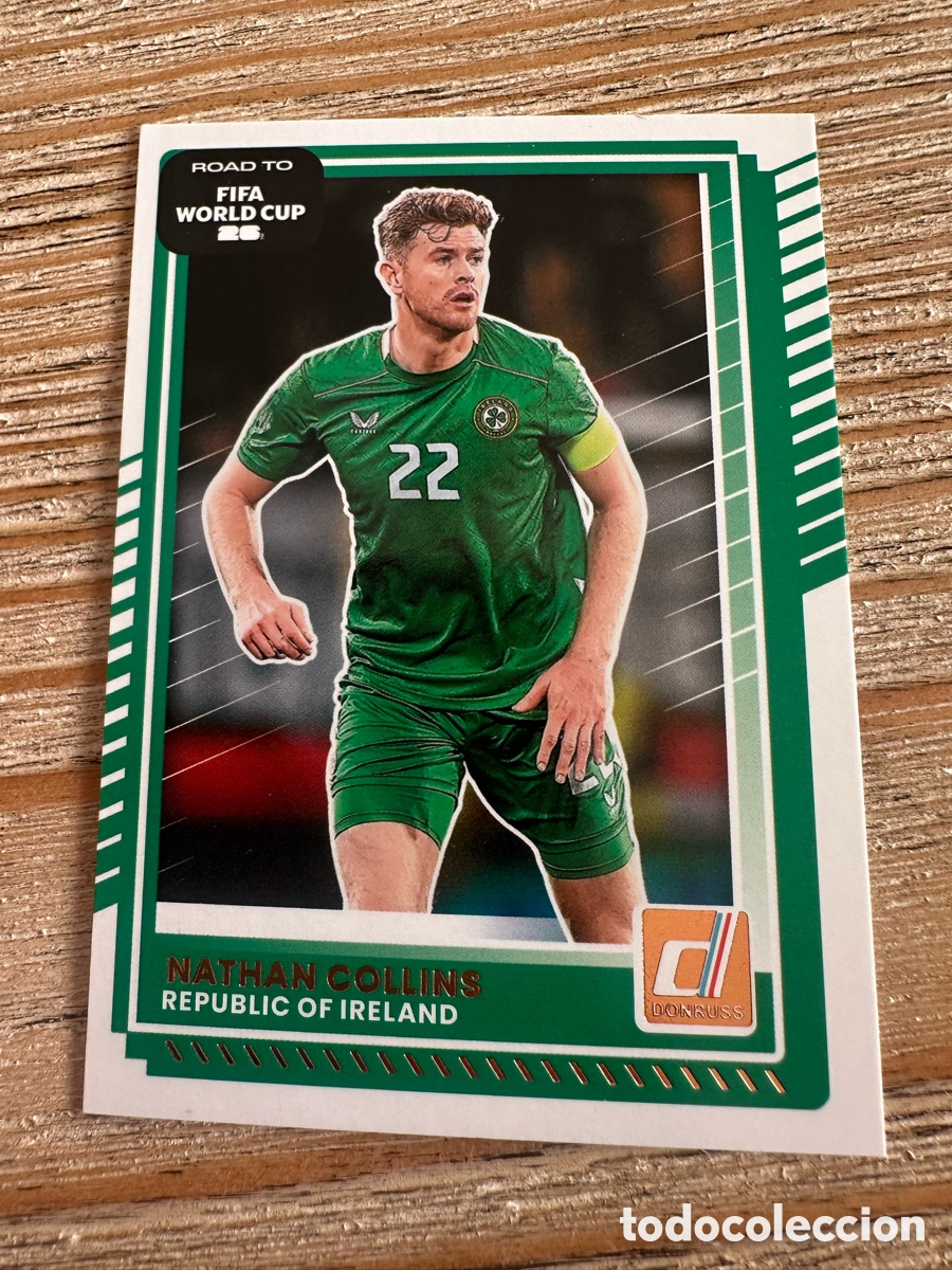Trading Cards: NATHAN COLLINS IRLANDA 173 DONRUSS ROAD TO FIFA WORLD CUP 26 MUNDIAL USA CAN MEX 2026 PANINI