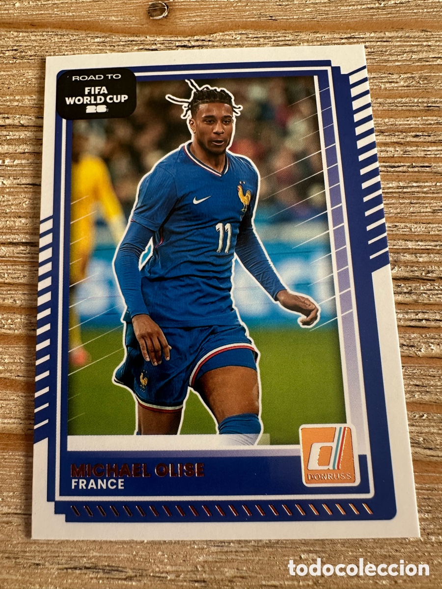 Trading Cards: MICHAEL OLISE FRANCIA 140 DONRUSS ROAD TO FIFA WORLD CUP 26 MUNDIAL USA CAN MEX 2026 PANINI