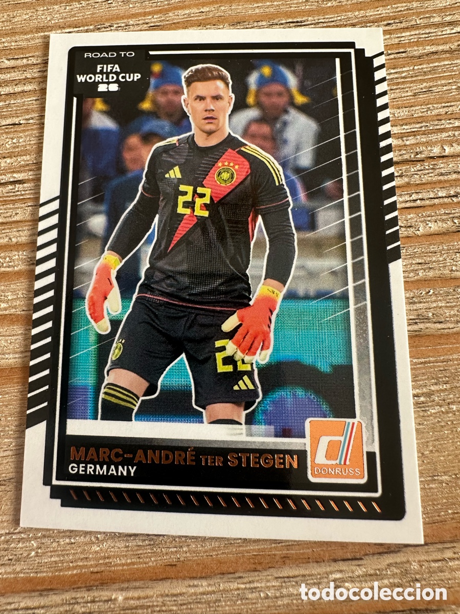 Trading Cards: MARC-ANDRE TER STEGEN ALEMANIA 41 DONRUSS ROAD TO FIFA WORLD CUP 26 MUNDIAL USA CAN MEX 2026 PANINI