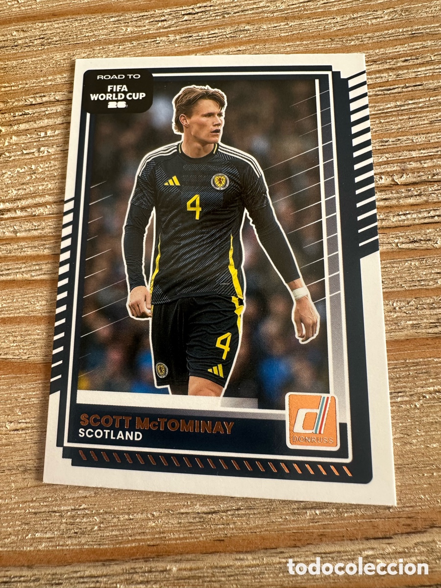 Trading Cards: SCOTT MCTOMINAY ESCOCIA 132 DONRUSS ROAD TO FIFA WORLD CUP 26 MUNDIAL USA CAN MEX 2026 PANINI
