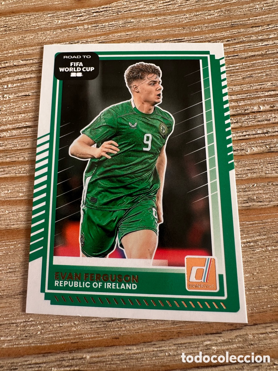 Trading Cards: EVAN FERGUSON IRLANDA 174 DONRUSS ROAD TO FIFA WORLD CUP 26 MUNDIAL USA CAN MEX 2026 PANINI