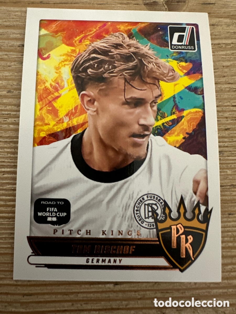 Trading Cards: TOM BISCHOF ALEMANIA PITCH KINGS 3 DONRUSS ROAD TO FIFA WORLD CUP 2026 MUNDIAL USA CAN MEX 26 PANINI