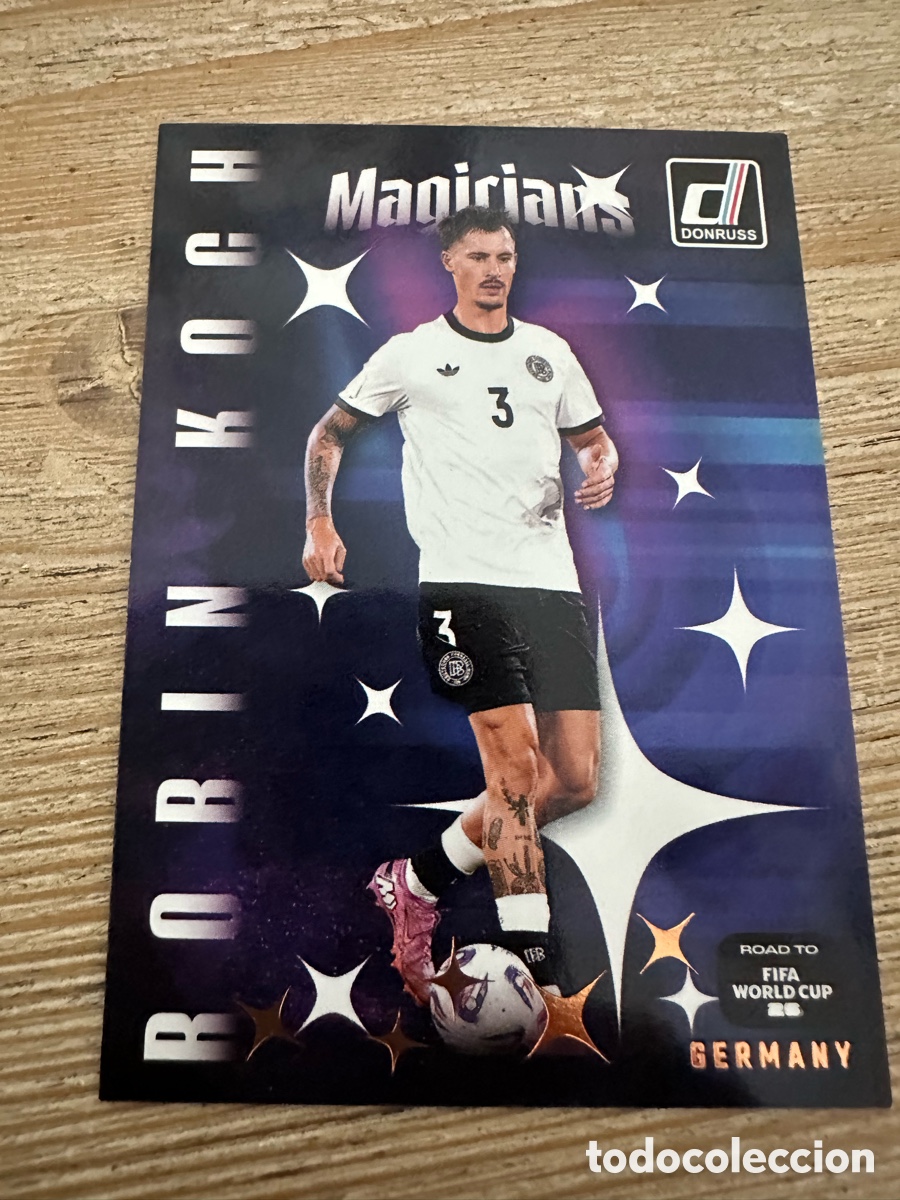 Trading Cards: ROBIN KOCH ALEMANIA MAGICIANS 21 DONRUSS ROAD TO FIFA WORLD CUP 2026 MUNDIAL USA CAN MEX 26 PANINI
