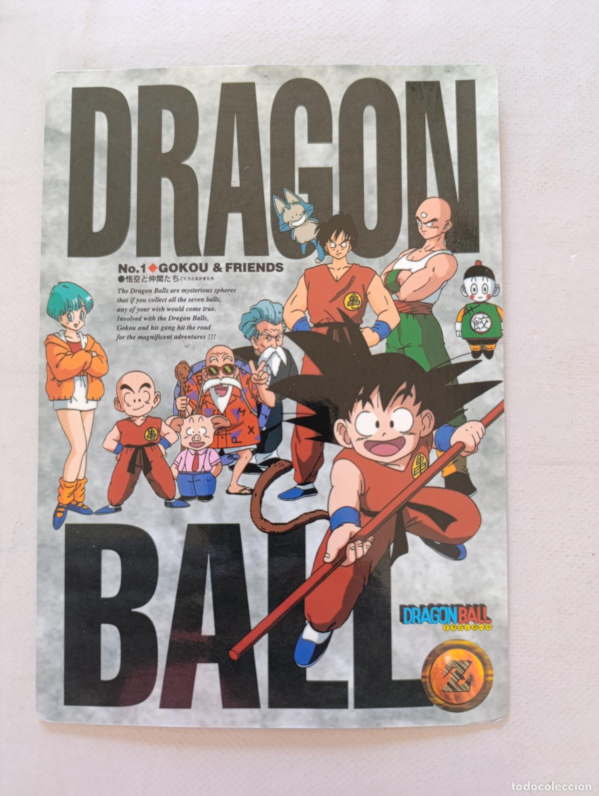 Trading Cards: DRAGON BALL JUMBO CARDDASS ADVENTURE STORIES - N&ordm; 1 - CARD / BANDAI / JAPON (GQ)