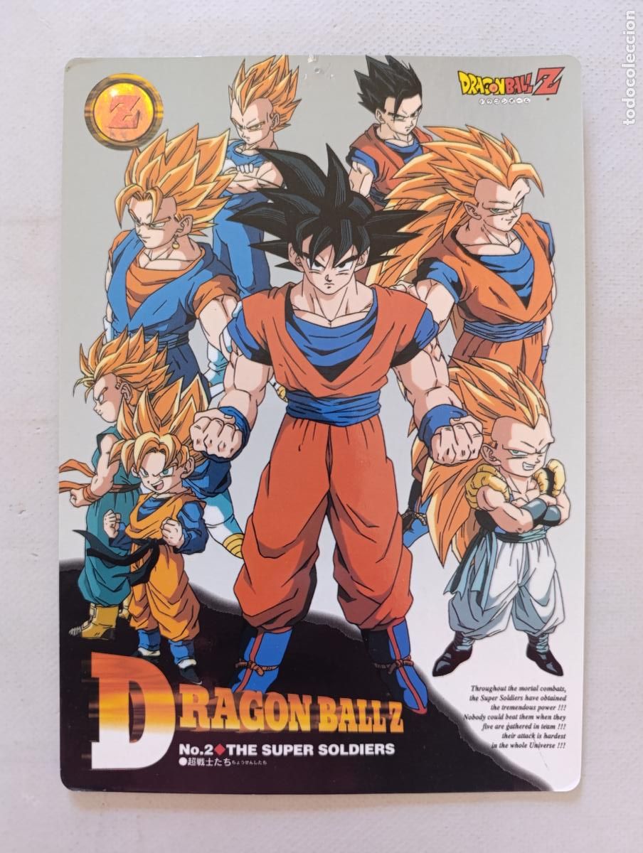 Trading Cards: DRAGON BALL Z JUMBO CARDDASS ADVENTURE STORIES - N&ordm; 2 - CARD / BANDAI / JAPON (GQ)