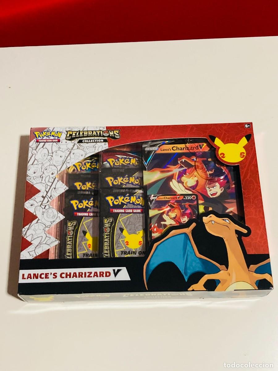 Trading Cards: Caja Pokemon Celbrations Lance's Charizard V, sellada sin abrir