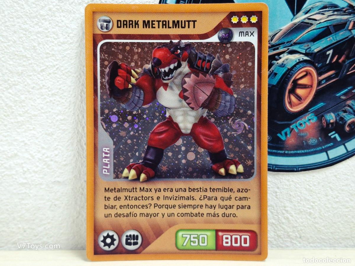 Trading Cards: Carta Dark Metalmutt 186 Invizimals 2014 Panini
